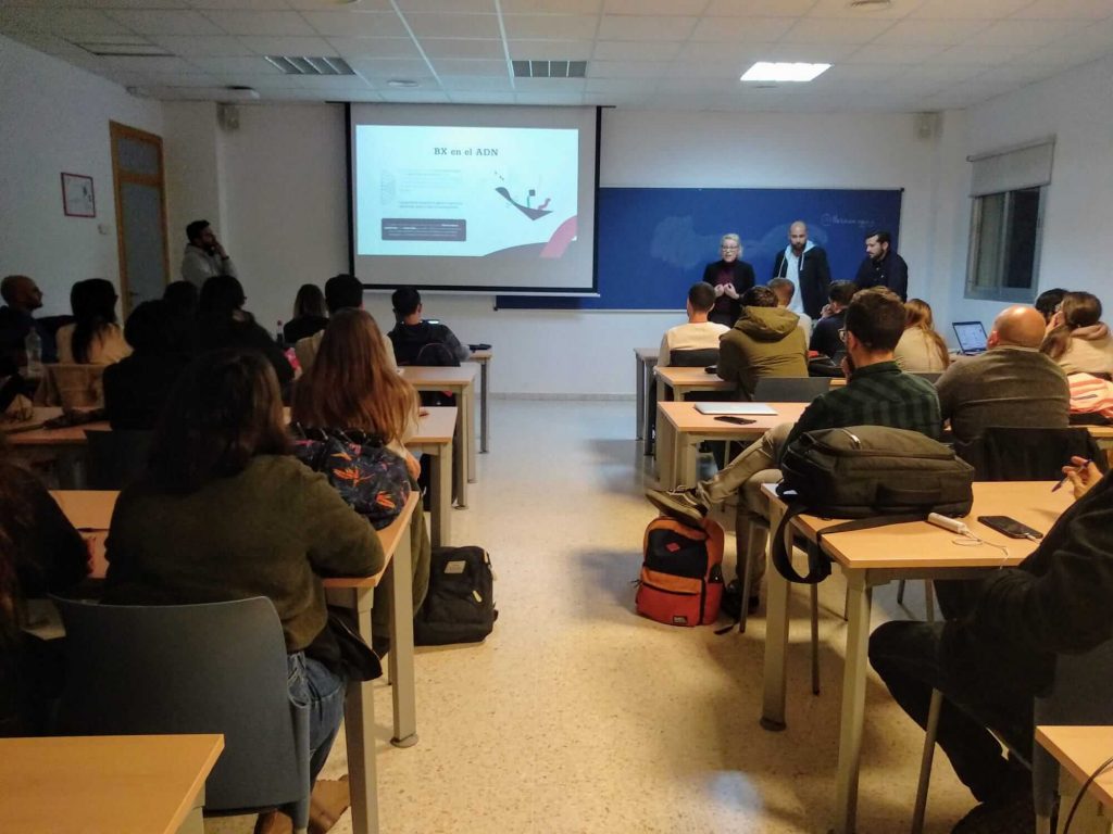 Enseñanzas #semanacadizemprende 2019. The Branx masterclass en la Facultad de Ciencias Sociales y de la Comunicación de la Universidad de Cádiz