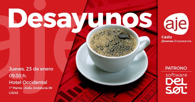 Desayunos AJE Cádiz